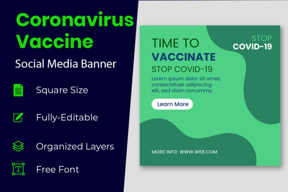 Effective Coronavirus Prevention Banner Design