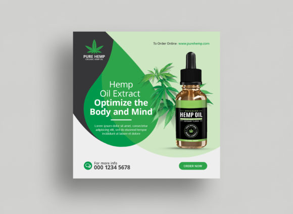 Elevate Your Brand with Hamp Instagram Post Templates
