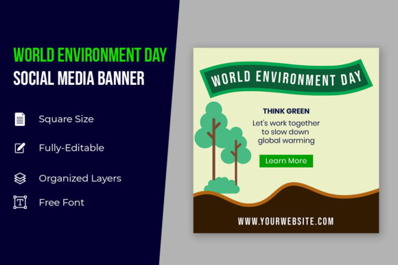 Why a Professional World Environment Day Illustration Matters for Your Digital Presence